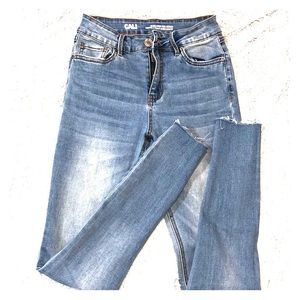 High rise skinny pant